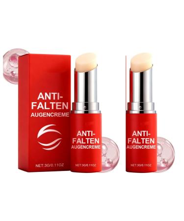 Roll-on contour des yeux anti-rides cr me au r tinol 3 g r duit efficacement les ridules les rides et les cernes. Applicateur de s rum contour des yeux portable formule douce 2pcs