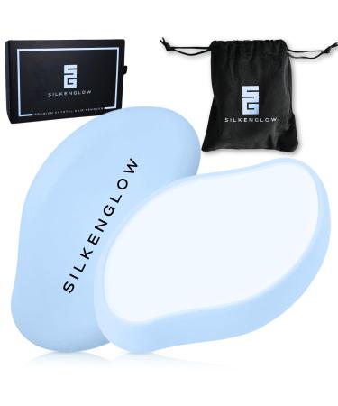 Silken Glow Premium Crystal Hair Remover - Painless Hair Removal Device for Women & Men Flawless Magic Hair Eraser Stone Ladies shavers & epilators - Buy Online on GoSupps.com