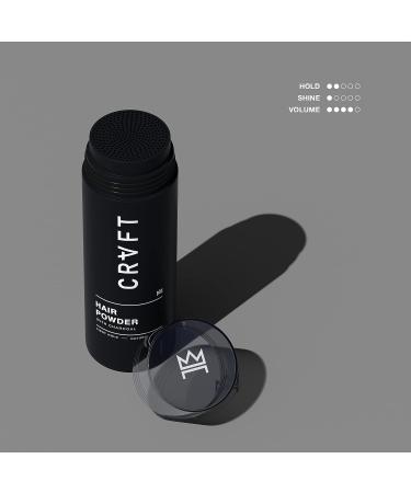 CRVFT Hair Powder 1oz | Light Hold/Zero Shine | Texture & Volume | Ideal for Thin/Short Hair | Root Lifting Styling Powder | USA Made | Paraben & Sulfate Free - Buy Online on GoSupps.com