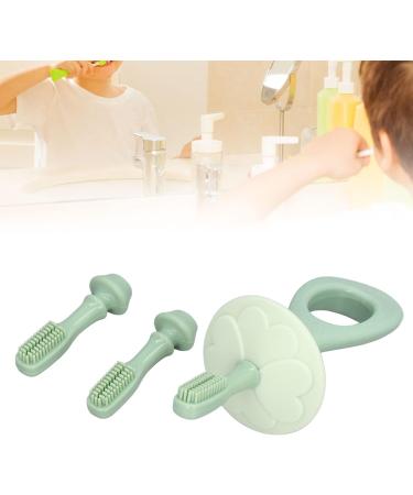 360 Baby Toothbrush - Silicone Toddler Toothbrush with Two Brush Heads for Gentle Gum Care & Cleaning - Buy Online on GoSupps.com