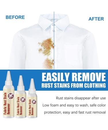dijiusidy Apron Fabric Rust Remover Washroom Stain Remove Fluid Portable Beginner Professional Clothes Manual Agent Supply - Buy Online on GoSupps.com