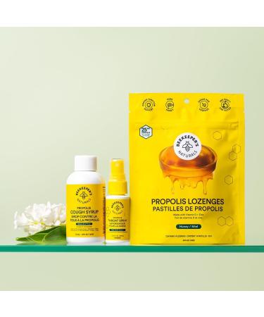 Soothing Honey Cough Drops - Immune Support with Vitamin D Zinc and Propolis - by Beekeeper's Naturals - Throat Soothing Lozenges 14 Ct(2pack) Honey 14 count (Pack of 2) - Buy Online on GoSupps.com