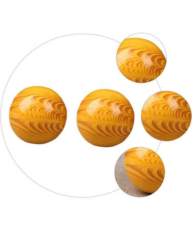 Seewide 4-Piece Health Balls - Lacrosse Balls for Acupuncture Baoding & Muscle Relaxation | Natural Quartz Resin Massage Therapy - Buy Online on GoSupps.com