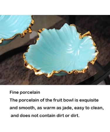 Kitchen Countertop Fruit Rack Fruit Basket Ceramic Fruit Bowl Creative Fruit Basket Countertop Fruit Bowl Stand Bread Vegetable Snacks Organizer Storage for Kitchen Fruit Trays for Party (Color : B B 3pcs - Buy Online on GoSupps.com