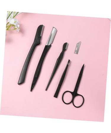 Housoutil Eyebrow Razor & Comb Set - Precision Shaping Tool for Perfect Brows | International Shipping Available - Buy Online on GoSupps.com