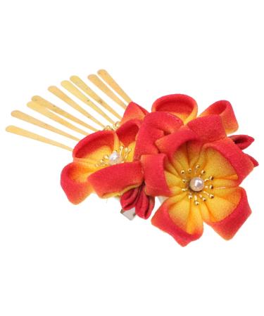 Didiseaon Kimono Headgear Ladies Dress Chinoiserie Decor Dress Tops for Women Hair Clip for Women Flower Hair Clip Womens Hair Clips Decorative Hair Pin Women Hairpin Photography Hairpin Bun