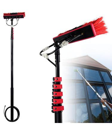 Water-Bearing Telescopic Rod 3.6-11m Telescopic Window Wiper photovoltaic Cleaning Solar Cleaning Facade Cleaning Window Cleaning Conservatory Cleaning 24FT/7.2M