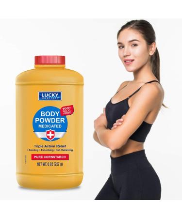 8-oz Medicated Body Powder - Soothing Relief for Skin Irritations - Buy Online on GoSupps.com