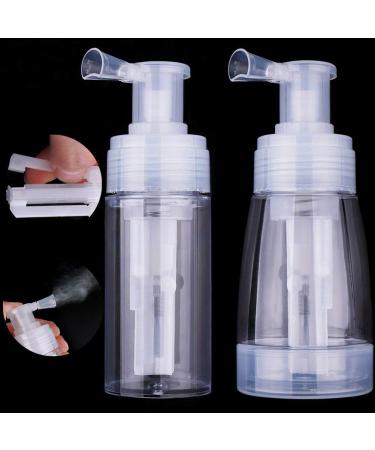 Livecity Powder Container & Empty Spray Bottle - 110ml/180ml Travel-Friendly Cosmetic Holder - Buy Online on GoSupps.com