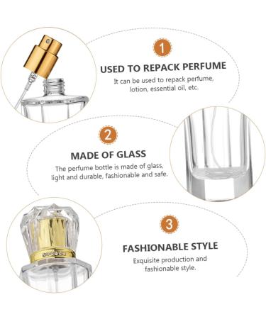 Healeved 1pc Perfume Bottle Scent Spray Bottle Travel Cosmetic Containers Empty Fragrance Bottle Cosmetic Travel Containers Mini Spray Bottle Travel Skincare Containers Portable Glass - Buy Online on GoSupps.com