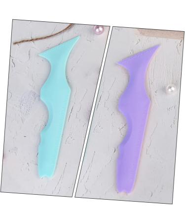 Baluue 15 Pcs Silicone Beauty Ruler Lipstick Wearing Aid Mauve Eyeshadow Eyelash Applicator Lash Mascara - Buy Online on GoSupps.com