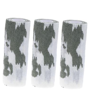 Healeved 3 Rolls wrap Adhesive cohesive Glue Tape self Adhesive camo Tape Adhesive Tape cohesive wrap Sports Sport Tape Protective Gear