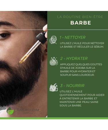 JOJOBA OIL 100% ORGANIC Pure and Natural Cold Pressed Extra Virgin - Nourishing Skin Care Face Hair & Beard Vegan (50ml) - Buy Online on GoSupps.com