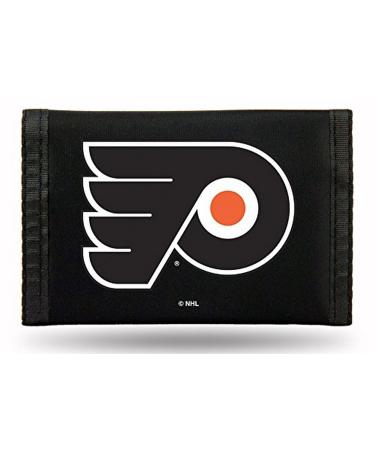 Rico Industries NHL Colorado Avalanche Nylon Tri-Fold Wallet Nylon Tri-Fold Wallet Philadelphia Flyers