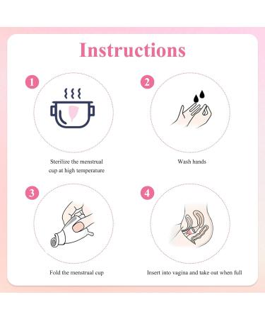 Menstrual Cup with Sterilizer - Medical Silicone Reusable Menstrual Disc & Bands | Shop Now! - Buy Online on GoSupps.com