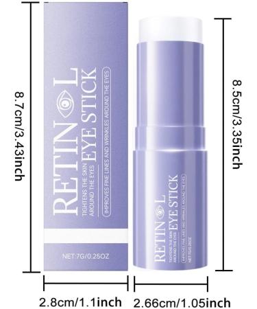 Retinol Lot de 2 cr mes contour des yeux 7 g - R duit les ridules les cernes et les gonflements - Soin des yeux anti- ge - Contre les rides et les cernes - Buy Online on GoSupps.com