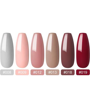 2G Dipping Powder Kit Nail Starter Nail 6PCS Dipping Powder System French Powder No Needed Nail Lamp Fast Dry Nail Art Manicure DIY Salon Gift Set for Women Girls DIY Nail Beginner Home Salon Gift color01 - Buy Online on GoSupps.com