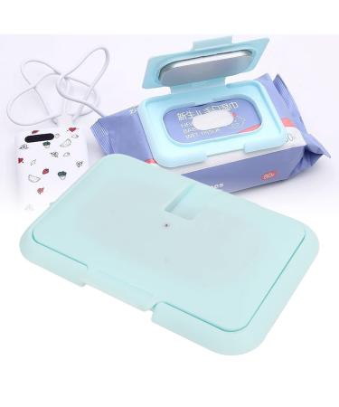Baby wet clothing warmer portable wet towel dispenser with a constant temperature keeps wet wipes warm for babies and newborns (light blue) - Buy Online on GoSupps.com