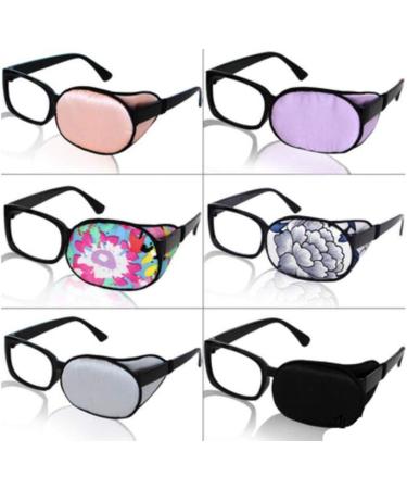 Buy Adult Silk Glasses Eye Mask for Amblyopia & Strabismus - Lazy Eye Patches (Pink) - International Shipping Available - Buy Online on GoSupps.com
