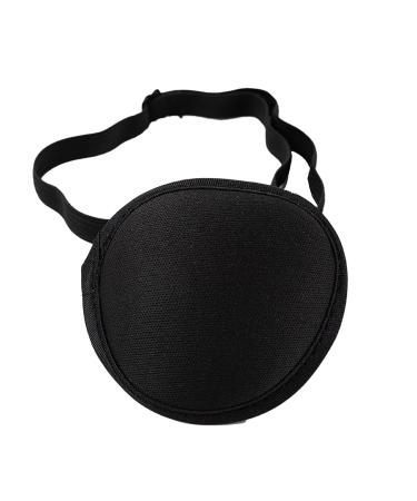 Eye Patches Pirate Mask Eyepatch for Lazy Eye Patch for Glasses Eye Patches for Adults Kids Children for Halloween Christmas Cosplay Pirate Costume Black