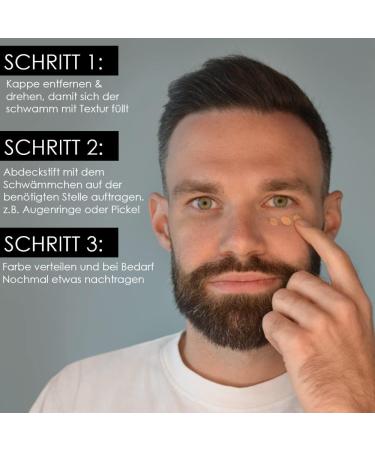 L'Or al Deutschland Maybelline New York Covering Pen for Men Skin Care with Color 5 Different Shades for Laminating Circles and Pimples Awake and Wellgroomed Look No 07 Sand 68 ml - Buy Online on GoSupps.com