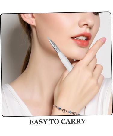 HAPINARY 4pcs Double-ended Silicone Liner Silicone Brush Eye Shadows Multi-use Lip Portable Lip Lipstick Applicator Lip Brush Silicone Eyeshadow Lip Scrubber - Buy Online on GoSupps.com