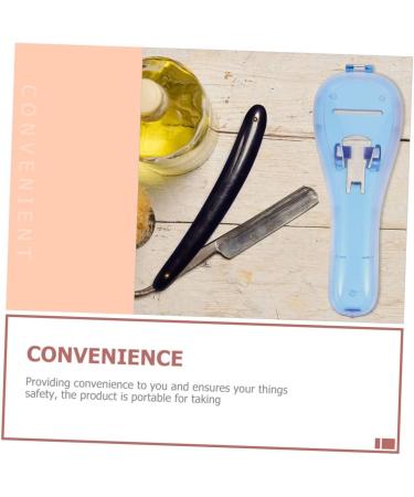 Angoily 4-Piece Razor Storage Case | Travel Holder for Electric & Manual Razors | Organizer for Men - Buy Online on GoSupps.com