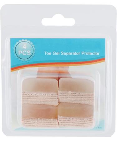 Toe Sleeves Bandage & Separator Gel - Bunion Corrector & Hammer Toe Straightener | Comfort & Pain Relief for Big Toe - Buy Online on GoSupps.com