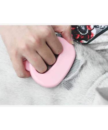 Tethysun Katzenkamm - Effective Felly Care Brush for Pet Hair Removal Knots & Matt Fur - Rose - Buy Online on GoSupps.com