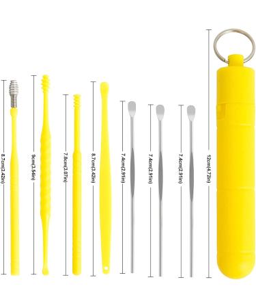 Lroxiy Ear Wax Removal Kit - Stainless Steel Ear Pick Set with Keychain Box - Buy Online on GoSupps.com