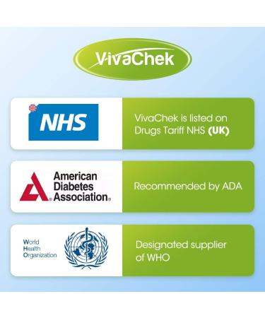 VivaChek Ino Diabete Test Strips x 100 + Lancets x 100 - No Coding Blood Glucose Test - UK Diabetics - VivaChek Ino - 100 strips - Buy Online on GoSupps.com