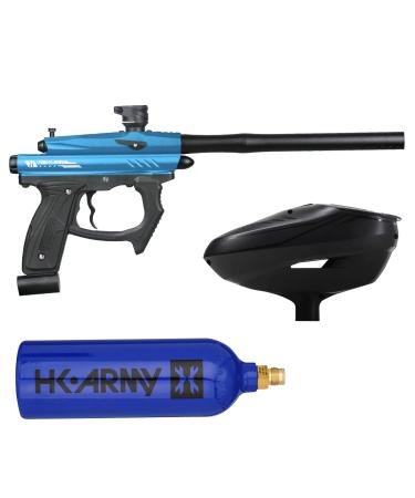 HK Army SABR Paintball Gun CO2 Marker Starter Package Blue