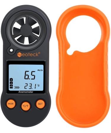 Neooteck Digital Anemometer - Measure Wind Speed & Temperature for Windsurfing Kites Sailing & Surf Fishing - Buy Online on GoSupps.com
