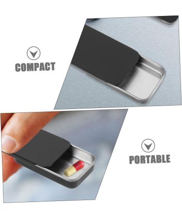 Minkissy Retro Tin Storage Box | Pocket Organizer with Sliding Cover | Handicraft Containers & Organizers - Buy Online on GoSupps.com