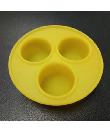 PERZOE Dog Treat Molds Homemade Freezable Silicone Mold Easy Clean Dog Ice Cube Trays for Chocolate Candy Jelly Ice Cube Dog Treats Lemon Yellow - Buy Online on GoSupps.com