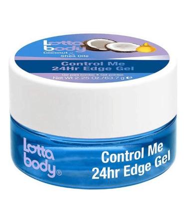 Lotta Body 24Hr Edge Gel Control Me 2.25 Ounce (Pack of 3)