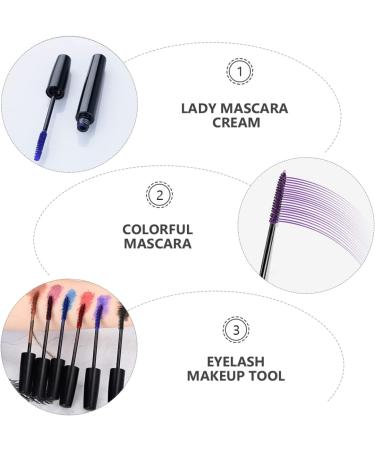 Beavorty 6pcs Colored Mascara Smudge-proof Mascara Eyelash Makeup Mascara Eyelash Mascara Makeup Tool Abs - Buy Online on GoSupps.com
