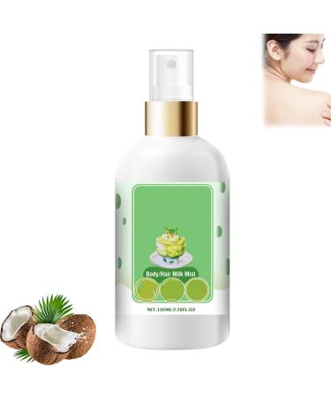 Body/Hair Milk Mist Body/Hair Milky Mist Strawberry Natural Hydrating And Moisturizing Body Mist Long Lasting Body Spray Suitable for All Skin Types