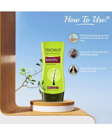 Buy Keratin Hair Conditioner Damage Repair No Parabens & Silicones 200ml | International Shipping Available - Buy Online on GoSupps.com