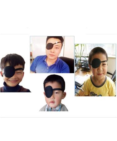 Black Eye Patch for Adults - Amblyopia & Strabismus Correction | Medical Eye Patches for Astigmatism Training - International Shipping - Buy Online on GoSupps.com