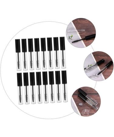  Gogogmee Set of 16 Circular Eyelash Brush Tubes 10ml Refillable Mascara Containers Eyelash Cream Holders - Buy Online on GoSupps.com