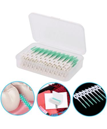 Silicone Interdental Brush - Portable Toothpick Tool for Dental Hygiene | 160PCS - Ideal for Family & Travel - Buy Online on GoSupps.com