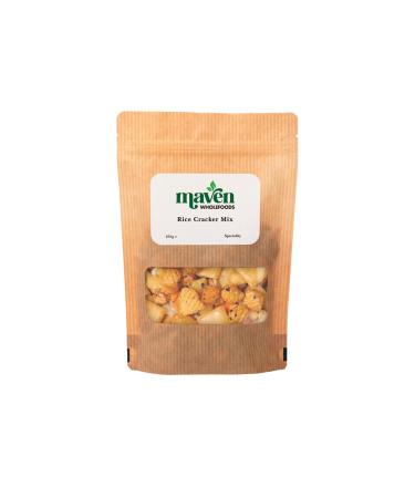 Maven Wholefoods Japanese Rice Cracker Mix 250g | GMO Free | Vegan | Crispy & Toasted | Snacking | Dairy Free | Ready to Eat | A Mix of Peanut Crackers & Rice Crackers (250g) Peanut 250g