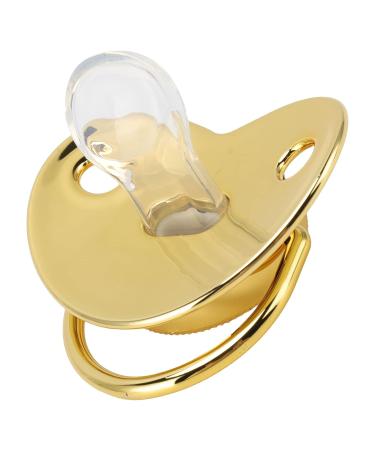Shop Baby Luxury Pacifier - BPA-Free Loving Heart Silicone with Clip | Little Prince (Gold) - Safe International Shipping - Buy Online on GoSupps.com