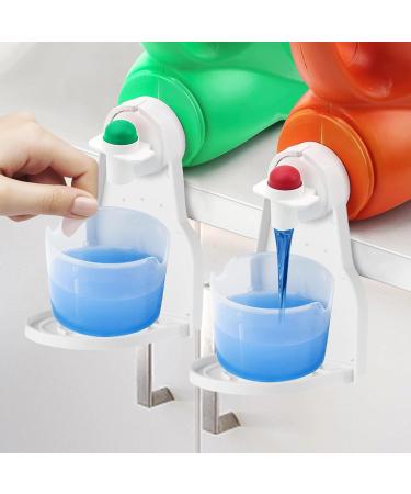 Foldable Detergent Drip Catcher Laundry Organizer Clip Tight On Laundry Bottle Spouts Laundry Detergent Cup Holder Foldable Detergent Drip Catcher - Buy Online on GoSupps.com