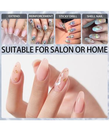 Lofuanna Slip Solution 240ML for Poly Nail Gel - Nail Extension Slip and Brush Conditioner - Nail Builder Gel Liquid for Beginners | SET 1 - Buy Online on GoSupps.com