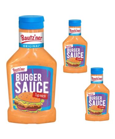 Bautz'ner Burger Sauces 300 ml Pack of 3