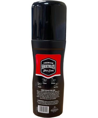 County Sales Shoetreats Shoe Care Scuff Cover - Black - 75ml - Instant Shine Liquid Shoe Boot - For Smooth Leather - Work Casual and Dress Shoes - Buy Online on GoSupps.com