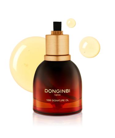Donginbi 1899 Signature Oil - Skin Barrier Repair & Firming Face Oil for Women Jojoba Seed Oil & Sweet Almond Oil for Sensitive Skin Korean Red Ginseng Skin Care 0.88 floz / 25ml 0.88 Fl Oz (Pack of 1)