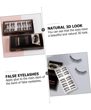 30 Pairs Fake Eyelashes Fake Lashes False Eyelashes Natural False Lashes Makeup Cosmetic Drama Lashes Fake Fur Lashes Natural Eyelashes Dense Eyelashes Thick Eyelash Chemical Fiber Healeved - Buy Online on GoSupps.com